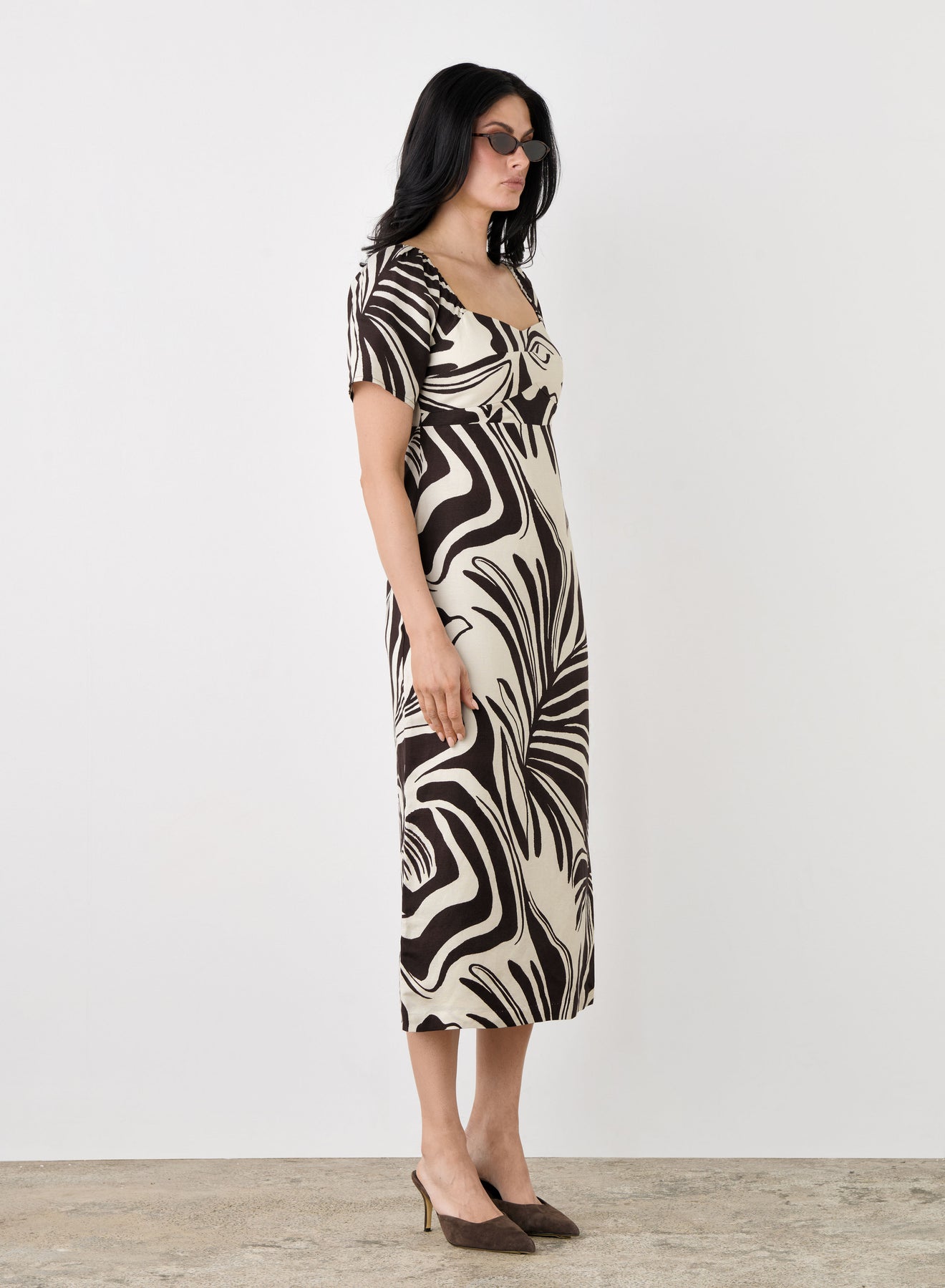 Argyle Midi Dress - Image 3
