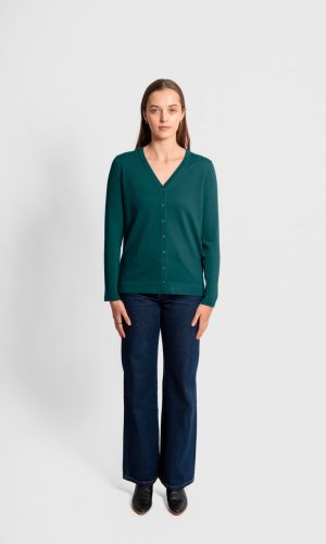 Vee Neck Cardigan