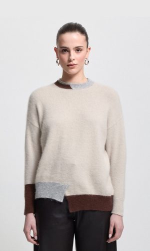 Milan Colour Block Knit