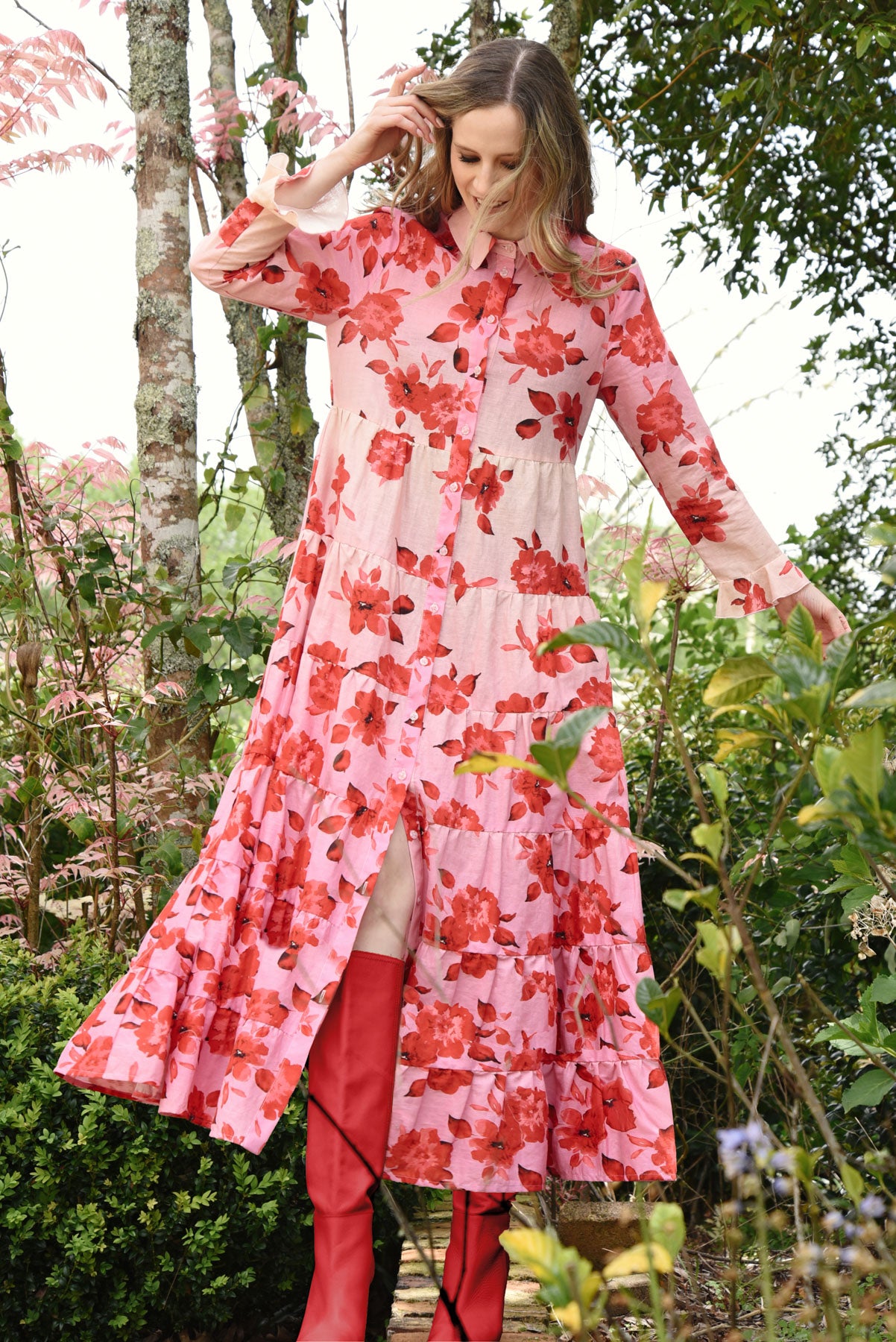 IN THE LONG DRESS - PINK