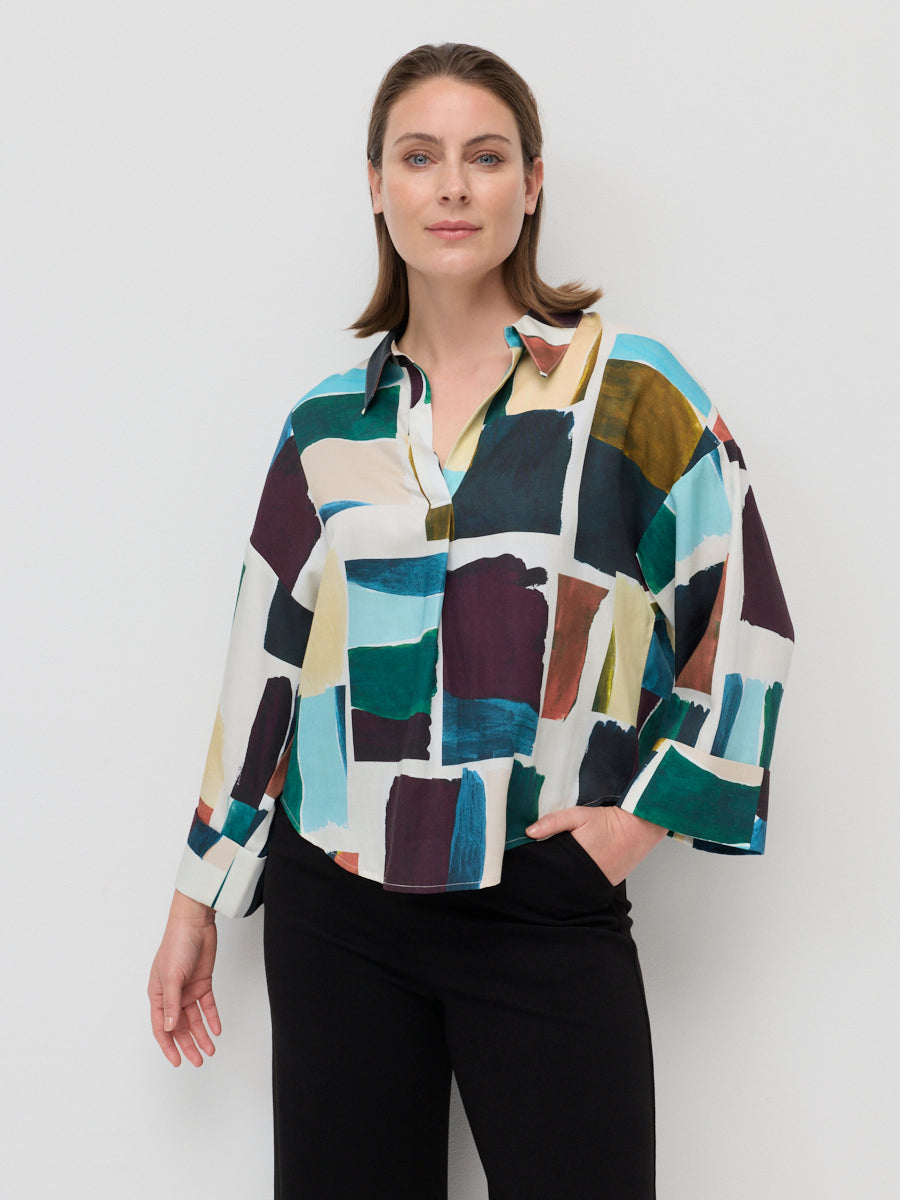 ISLE MOSAIC BLOUSE