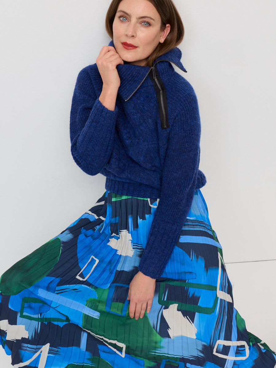 STELLAR SKIES PLEAT SKIRT - Image 2